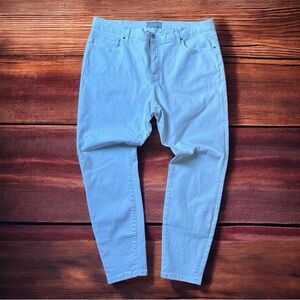 Everlane Women’s 35 Tall White The Mid-rise Skinny Stretch Denim Jeans